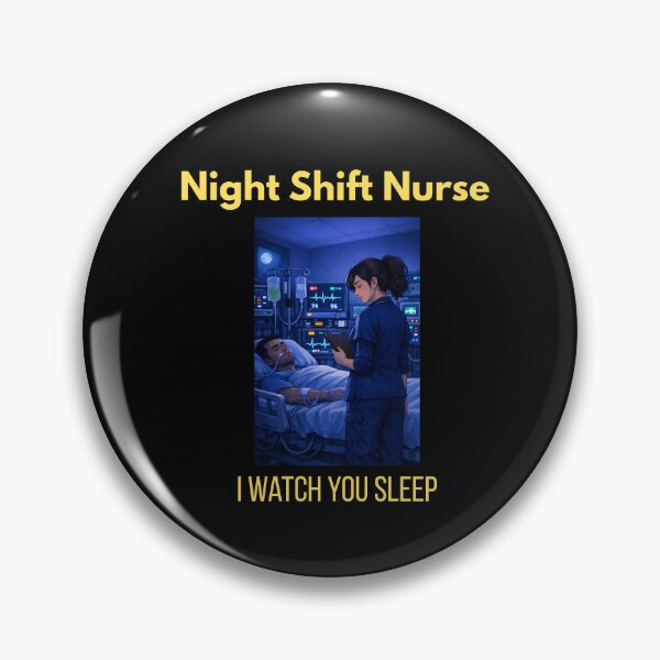 Item preview, Night Shift Nurse I Watch You Sleep designed and sold by Tws-Tees.