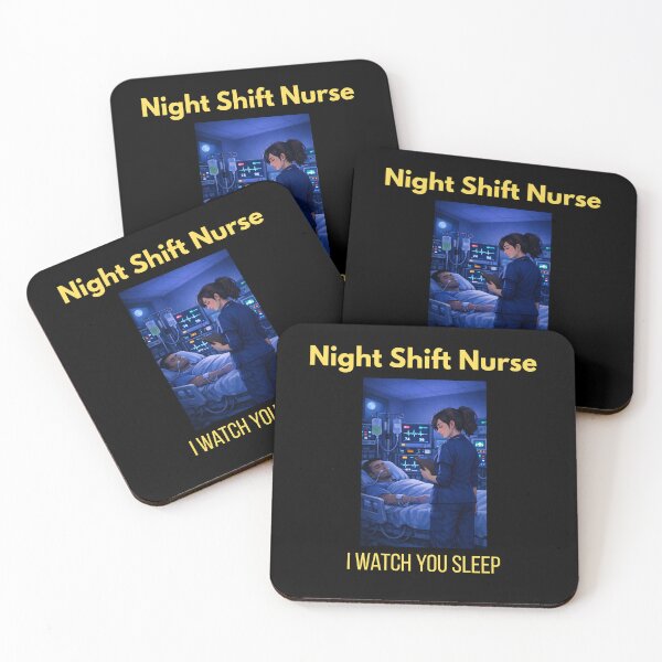 Item preview, Night Shift Nurse I Watch You Sleep designed and sold by Tws-Tees.