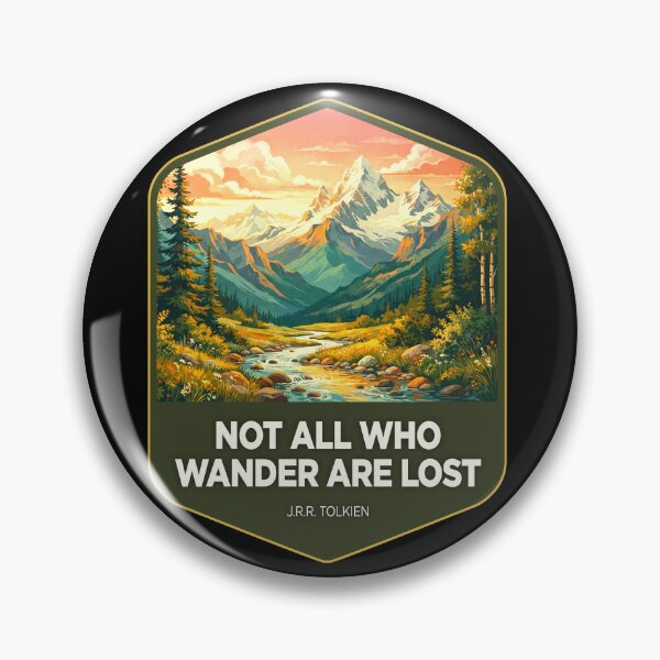 Item preview, Not all who wander are lost designed and sold by -Koleidescope.