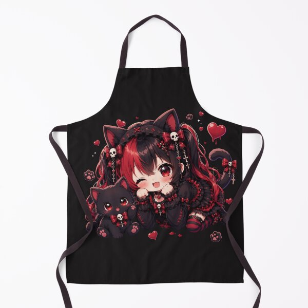 Item preview, Copy of Copy of Cute Gothic Anime Girl Everything Sucks designed and sold by Revyra Design .