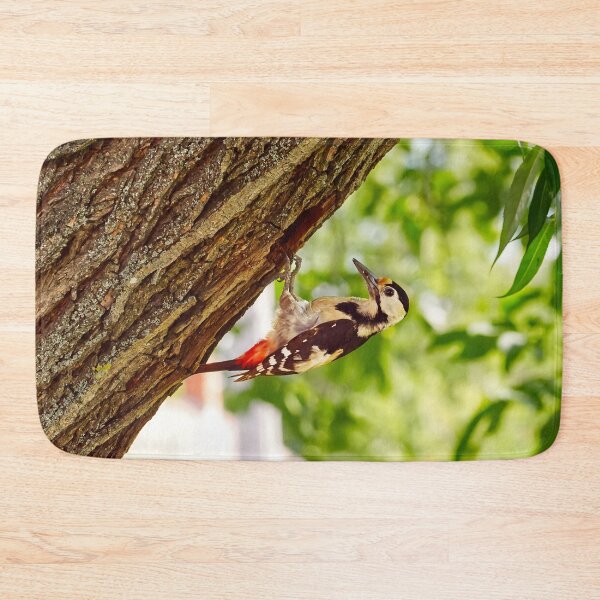Item preview, Wild Spotted Woodpecker At The Tree Nest designed and sold by GraffiTimi.