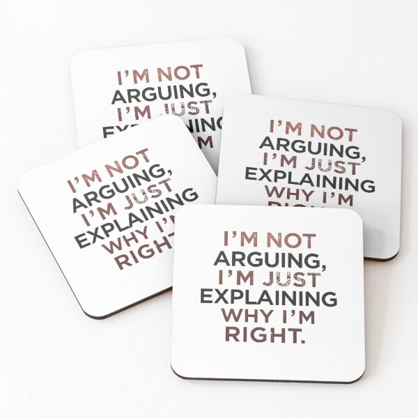 Item preview, I'm Not Arguing I'm Just Explaining Why I'm Right Funny T-Shirt | Sarcastic Quote | Office Humor | Vintage Typography Graphic Tee designed and sold by Vvmd.