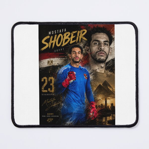 Item preview, Mostafa Shobeir Egypt Goalkeeper Poster designed and sold by SMARTKIT DESIGNAGENCY.