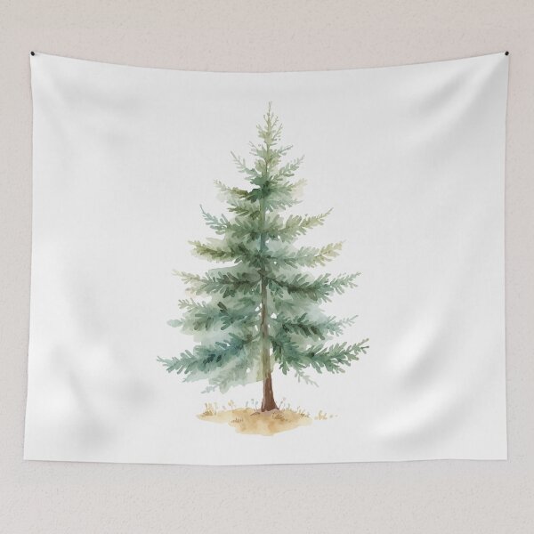 Item preview, Spruce watercolor designed and sold by uunaa.