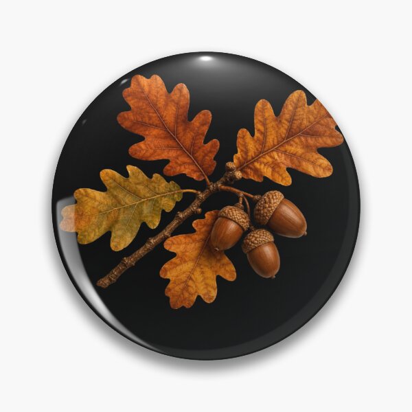 Item preview, Autumn Oak Leaves Acorns designed and sold by VelarisMoon.