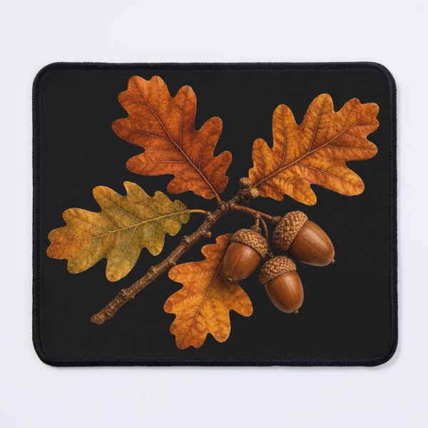 Item preview, Autumn Oak Leaves Acorns designed and sold by VelarisMoon.