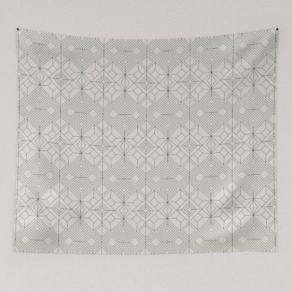 Item preview, Luxury olive geometric pattern, minimal architectural abstract design for modern interior decor designed and sold by Aurum-design.