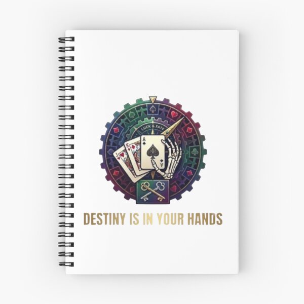 Item preview, Destiny Is In Your Hands: Skeleton Hand with Playing Cards designed and sold by Northern Glow Art.