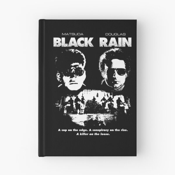 Item preview, Black Rain - Fan Poster designed and sold by redjackalpress.