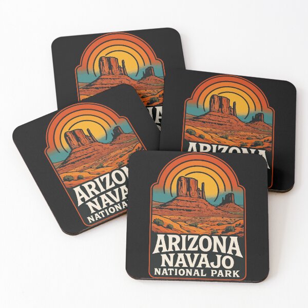 Item preview, Arizona Navajo National Park USA Retro designed and sold by TomFrontierArt.