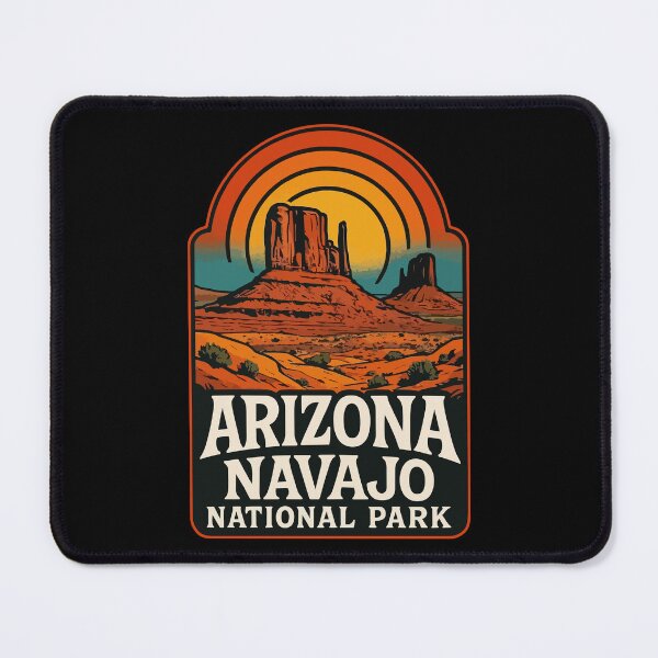 Item preview, Arizona Navajo National Park USA Retro designed and sold by TomFrontierArt.