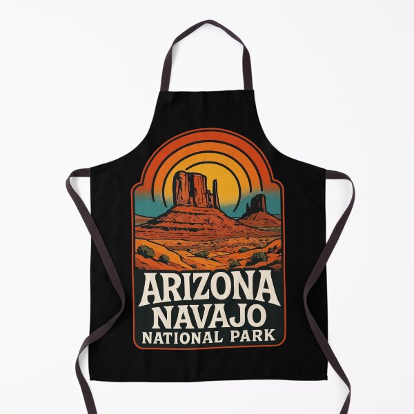 Item preview, Arizona Navajo National Park USA Retro designed and sold by TomFrontierArt.