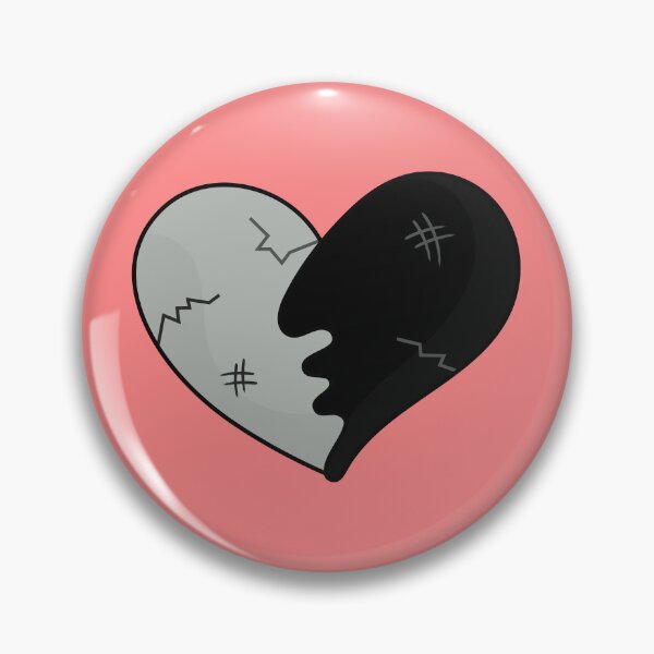 Item preview, Love Turned to Dust Black heart  designed and sold by DibujandoPorfa.