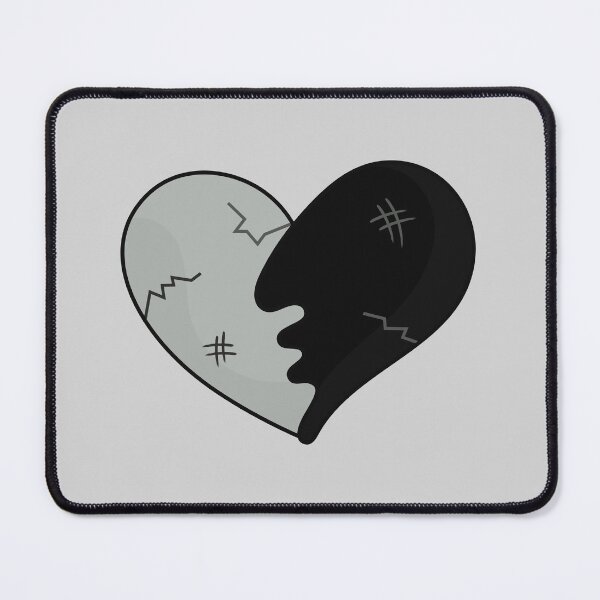 Item preview, Love Turned to Dust Black heart  designed and sold by DibujandoPorfa.