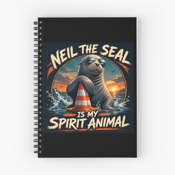 Item preview, Neil the Seal is My Spirit Animal designed and sold by SMARTKIT  DESIGNAGENCY.