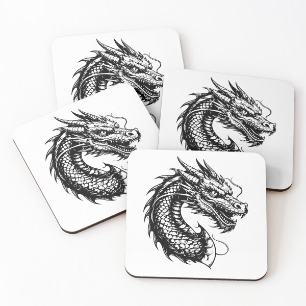 Item preview, Dragon Tattoo Sticker designed and sold by Creative-Flo.