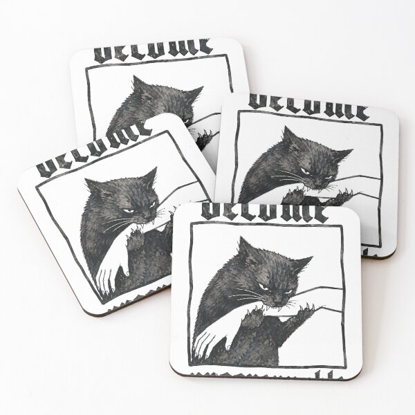 Item preview, Become Ungovernable Gothic Cat Meme designed and sold by lvlupthreads.