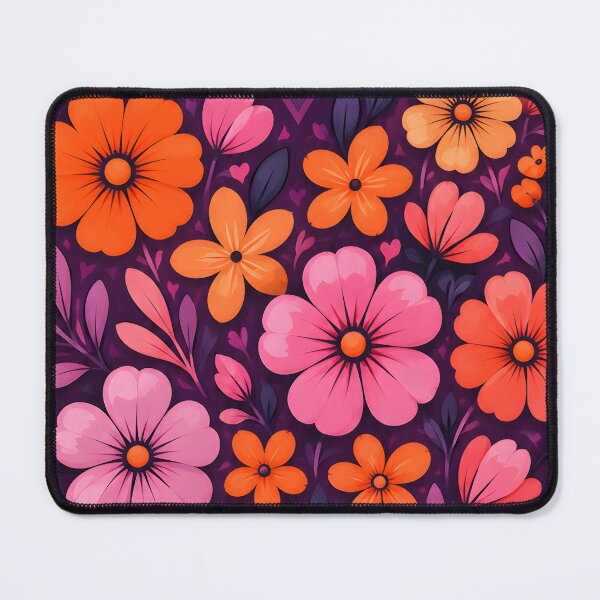 Item preview, Hearts 14 - Purple Folk Art Floral Heart Illustration designed and sold by NikaNavi.