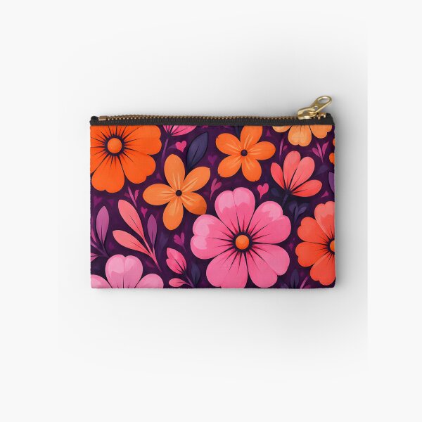 Item preview, Hearts 14 - Purple Folk Art Floral Heart Illustration designed and sold by NikaNavi.