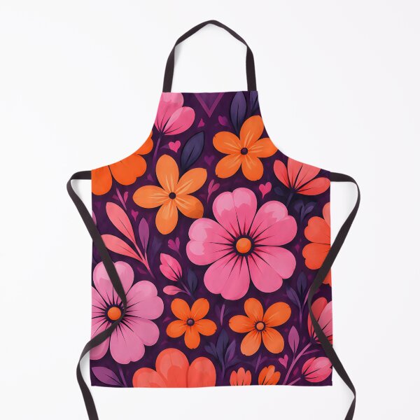 Item preview, Hearts 14 - Purple Folk Art Floral Heart Illustration designed and sold by NikaNavi.