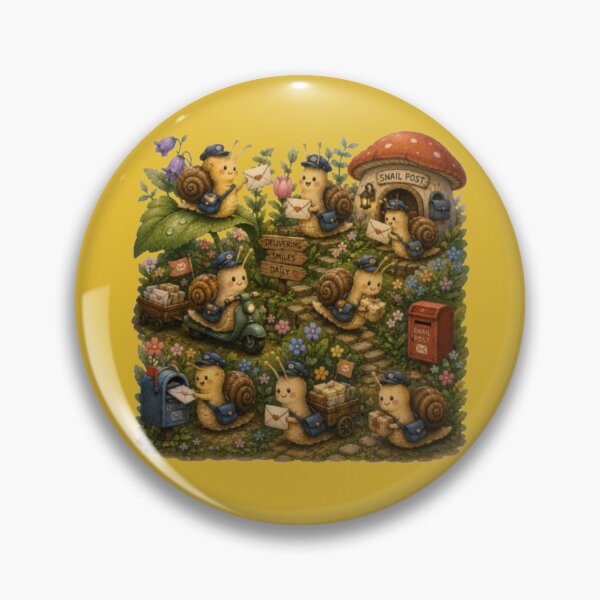 Item preview, Snail Post Mail Carriers Delivering Smiles Whimsical Garden Art designed and sold by Miheerala.