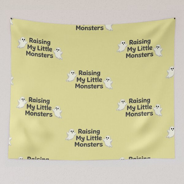 Item preview, Raising My Little Monsters Cute Ghost Halloween Parent Shirt designed and sold by Raw Tigers.