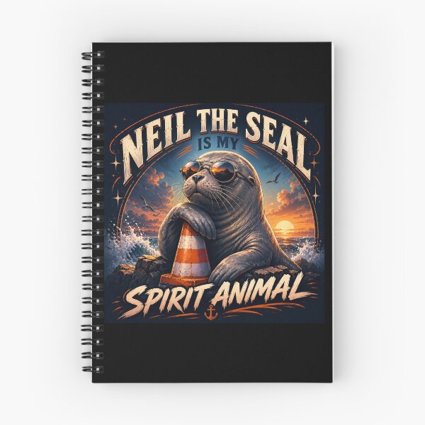 Item preview, Neil the Seal is My Spirit Animal designed and sold by SMARTKIT  DESIGNAGENCY.