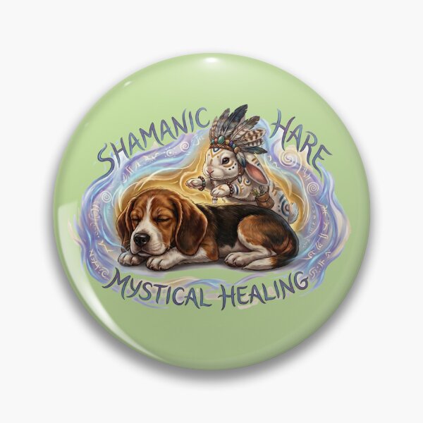 Item preview, Shamanic Hare: Mystical Healing designed and sold by Finding Source Designs.