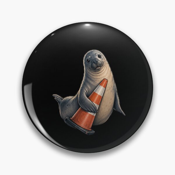 Item preview, Neil the seal and his love of traffic cones designed and sold by SMARTKIT  DESIGNAGENCY.