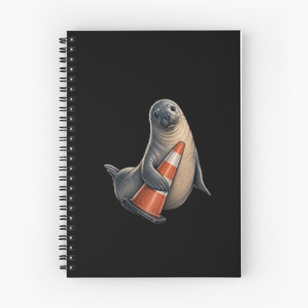 Item preview, Neil the seal and his love of traffic cones designed and sold by SMARTKIT  DESIGNAGENCY.