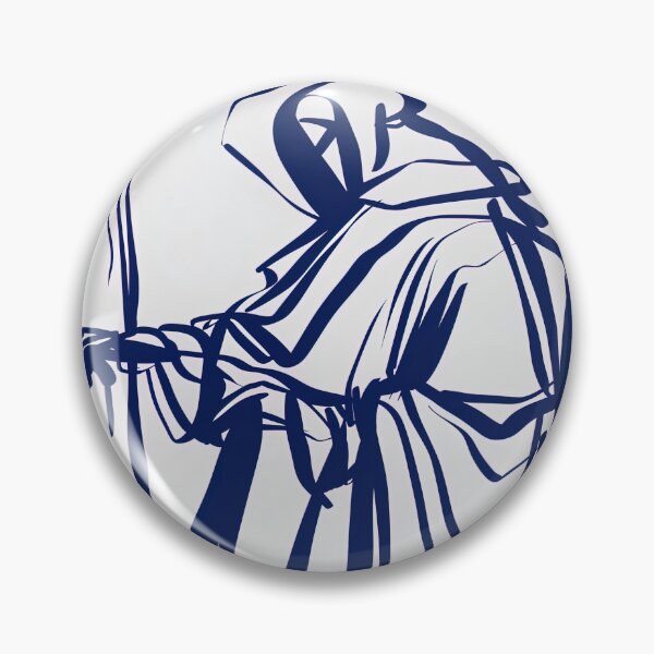 Item preview, Cleric - Blue Abstract Art designed and sold by shadow-bloom.