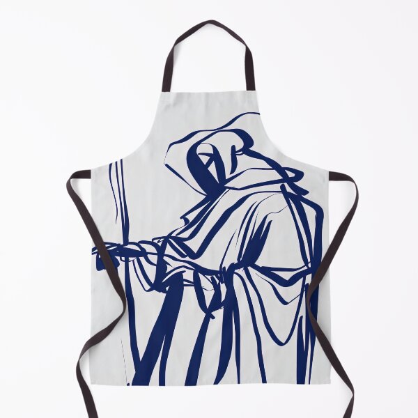 Item preview, Cleric - Blue Abstract Art designed and sold by shadow-bloom.