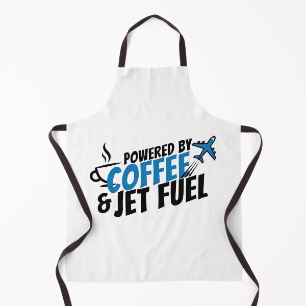 Item preview, Powered by Coffee and Jet Fuel Travel Sticker designed and sold by Art90o.