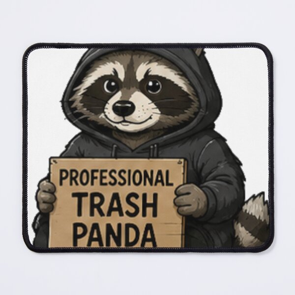 Item preview, professional trash panda designed and sold by Brejko.