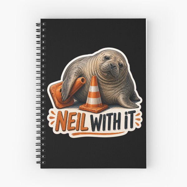 Item preview, Neil The Seal Funny Elephant Seal designed and sold by SMARTKIT  DESIGNAGENCY.