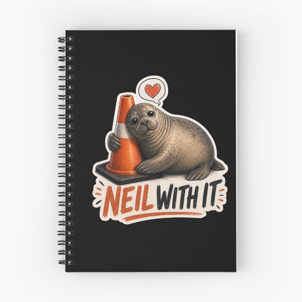 Item preview, Neil The Seal Funny Elephant Seal designed and sold by SMARTKIT  DESIGNAGENCY.