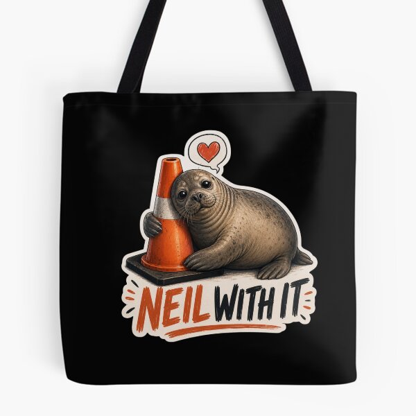 Item preview, Neil The Seal Funny Elephant Seal designed and sold by SMARTKIT  DESIGNAGENCY.