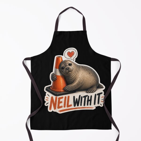 Item preview, Neil The Seal Funny Elephant Seal designed and sold by SMARTKIT DESIGNAGENCY.