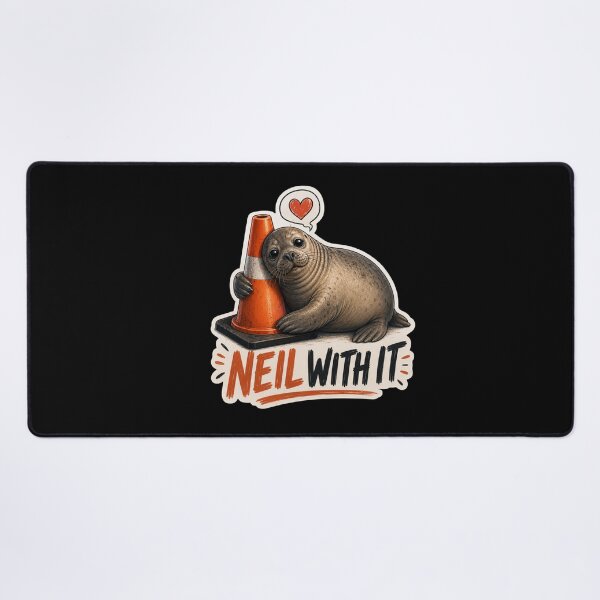 Item preview, Neil The Seal Funny Elephant Seal designed and sold by SMARTKIT  DESIGNAGENCY.