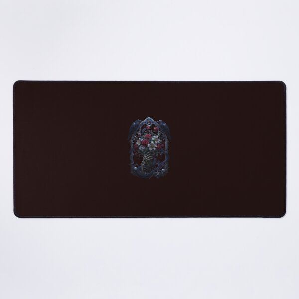 Item preview, Dark Fantasy Gothic Skeleton Hand with Bouquet designed and sold by smartprintuk.