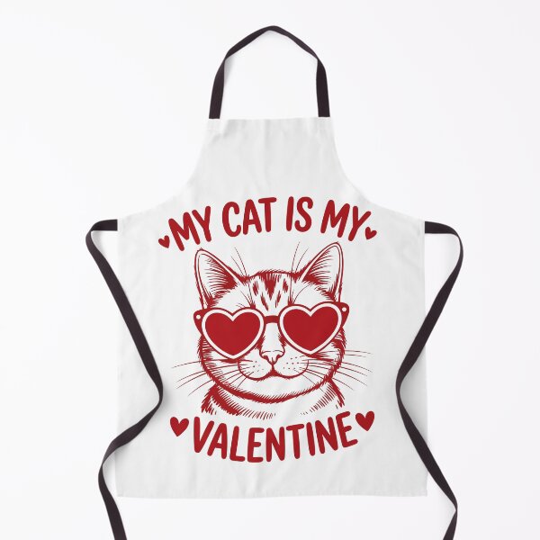 Item preview, My Cat Is My Valentine designed and sold by jkrphoto.