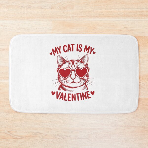 Item preview, My Cat Is My Valentine designed and sold by jkrphoto.