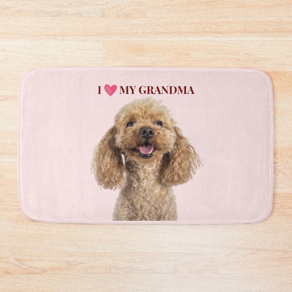 Item preview, I Love My Grandma Cute Poodle Dog Gift designed and sold by chaos-and-curls.