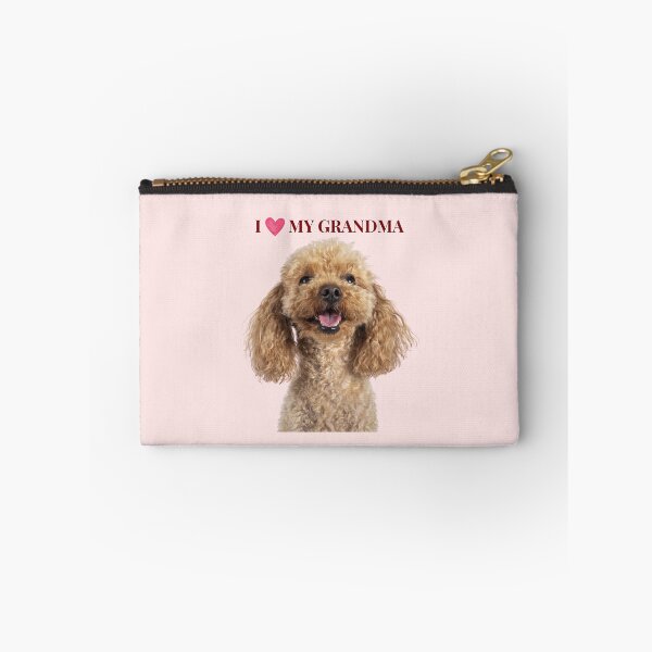 Item preview, I Love My Grandma Cute Poodle Dog Gift designed and sold by chaos-and-curls.