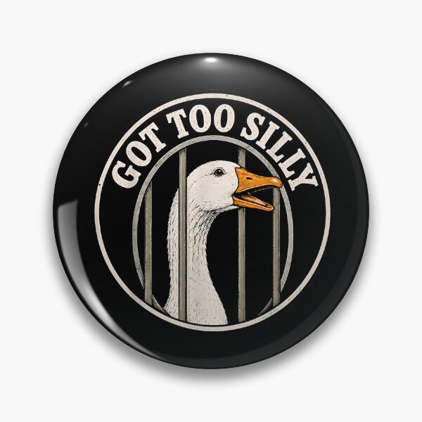 Item preview, Got Too Silly Goose Funny Meme Shirt Locked Up Goose Humor Bird Lover Gag Gift designed and sold by Rahamkshop.