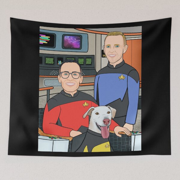 Item preview, Space Travel Art Richard K by Moody Characters designed and sold by VixxxenDesigns.