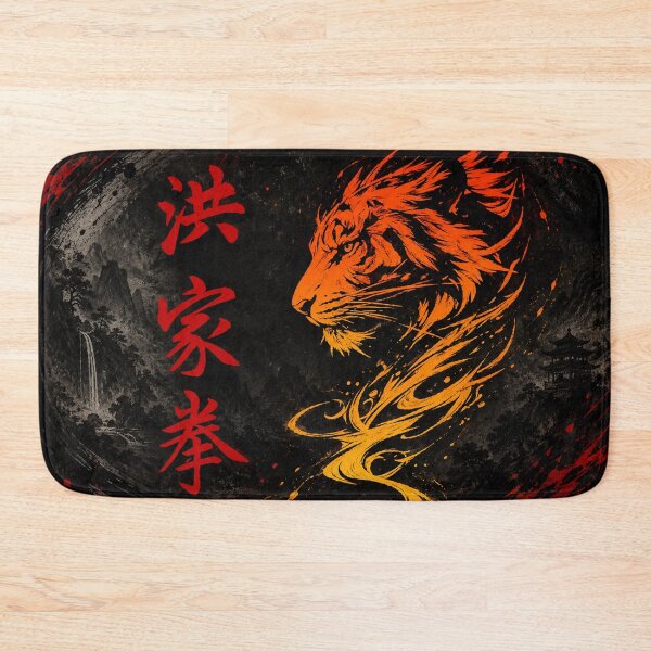 Item preview, Hung Gar Tiger Spirit | Traditional Kung Fu Art designed and sold by Fei Long Design Hub.