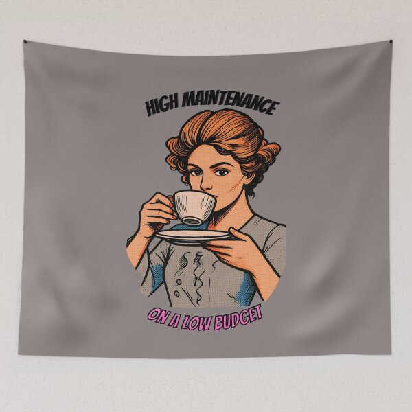 Item preview, High Maintenance On A Low Budget Vintage Comic designed and sold by Clauzierra.