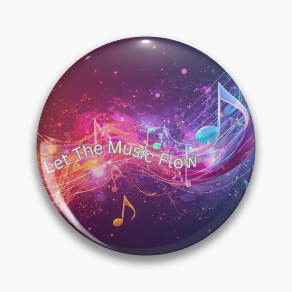 Item preview, Let The Music Flow...  designed and sold by BrightrDayMusicArt.