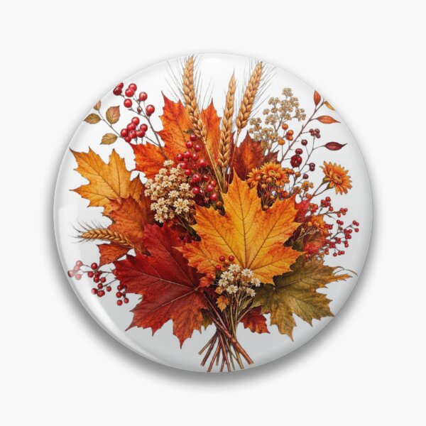 Item preview, Autumn Harvest Leaves Bouquet designed and sold by VelarisMoon.